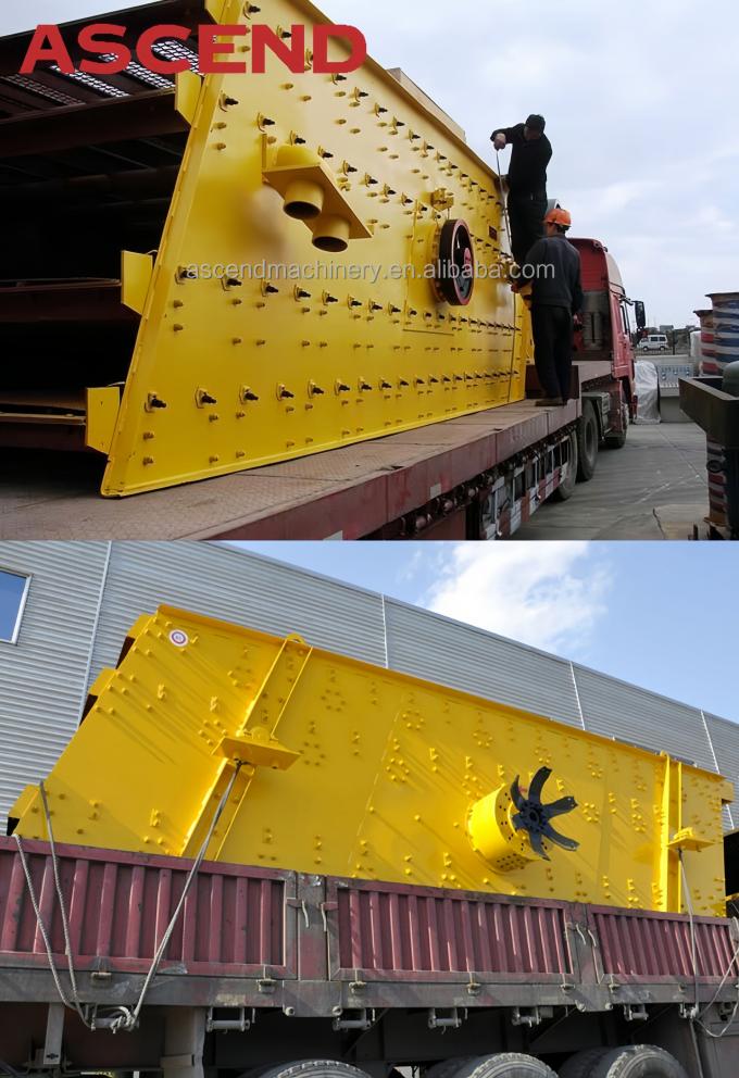 Okrągła okrągła przesiewacz wibracyjny 2 3 4YK2460 Do g&oacute;rnictwa 5