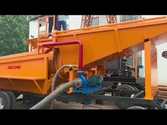 China Ascend goudwinningsinstallatie met een capaciteit van 50 ton per uur